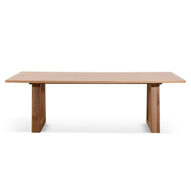 Willowland 240CM Dining Table Messmate Front View