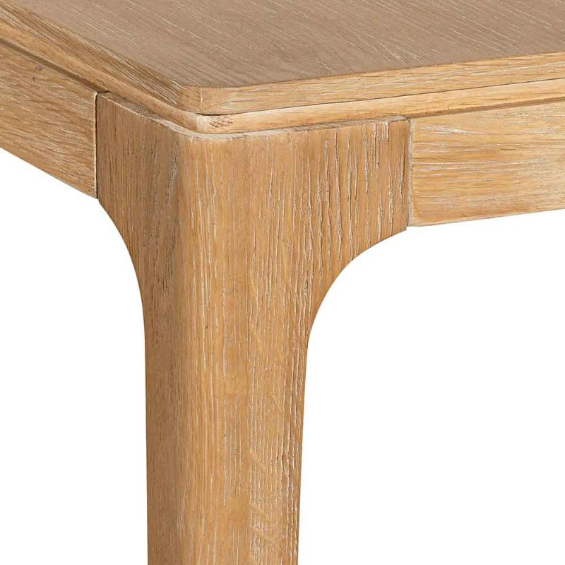 Woodmere 140CM Oak Console Table Natural Legs