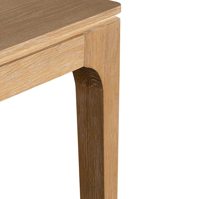 Woodmere 140CM Oak Console Table Natural Right