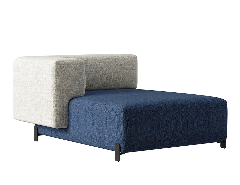Quest Left Chaise Sofa Section