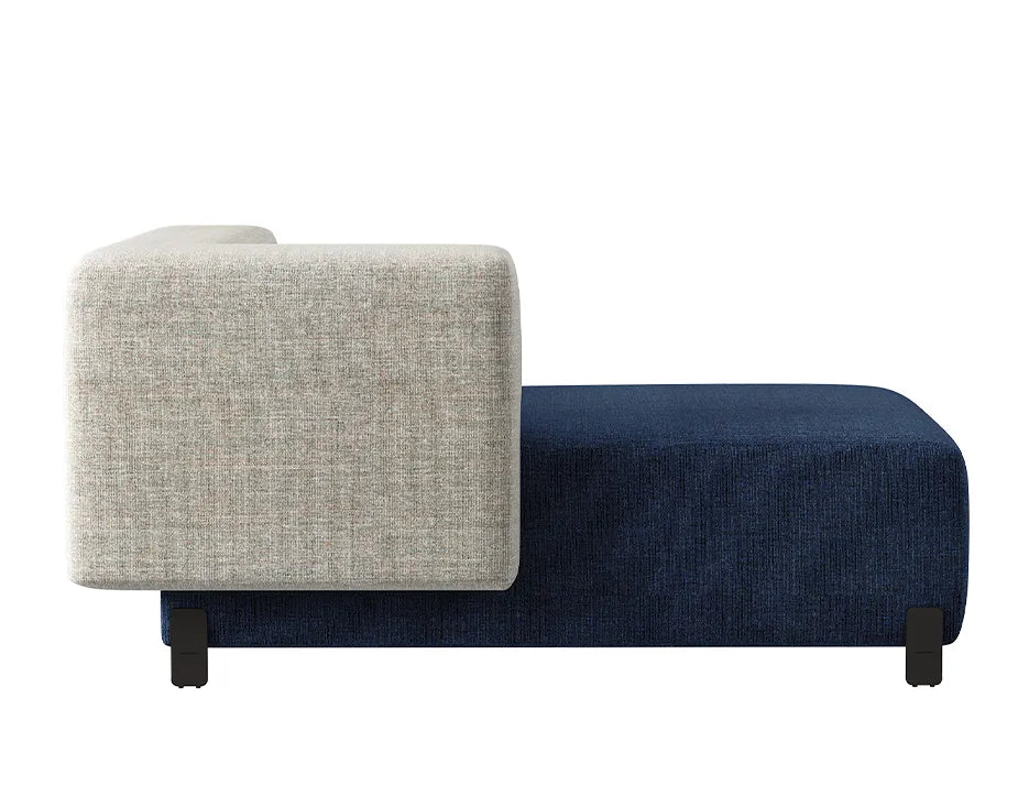 Quest Left Chaise Sofa Section