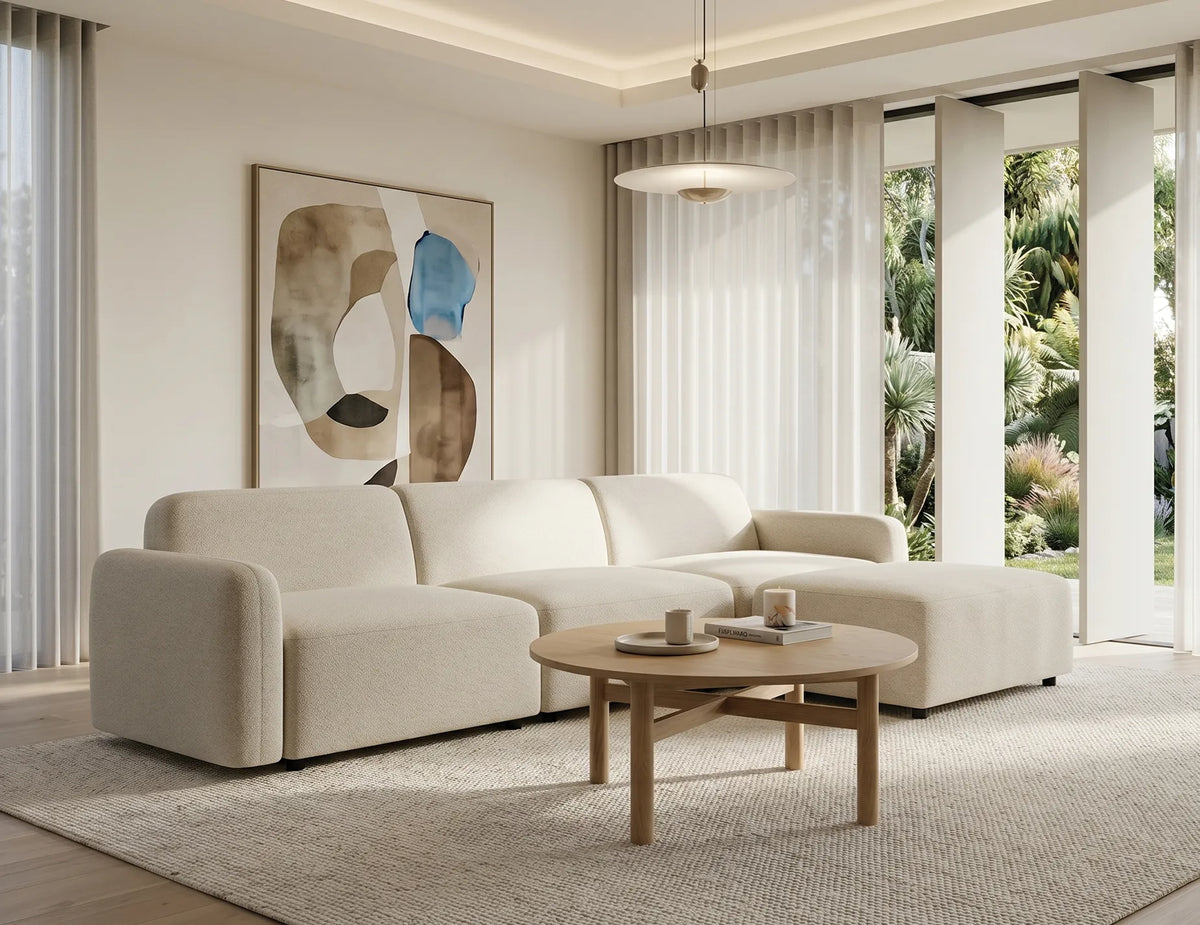 Nordica 96cm Round Coffee Table