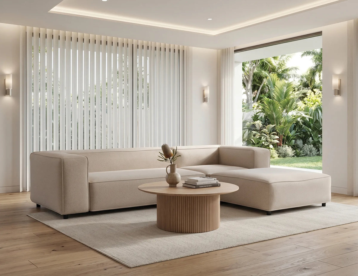 Nolia 3 Seater Sofa with Ottoman