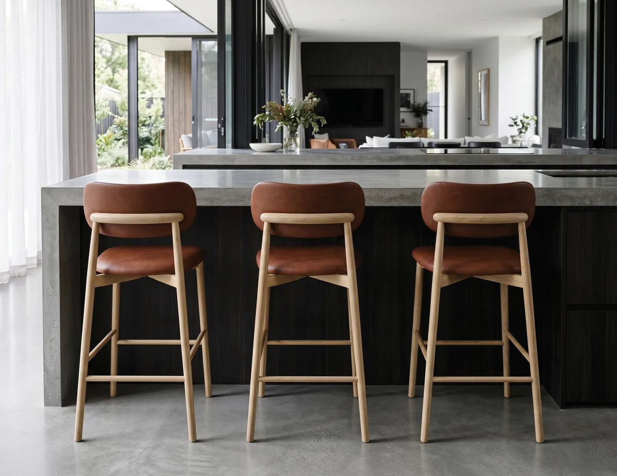 Oskar 66cm Kitchen Stool