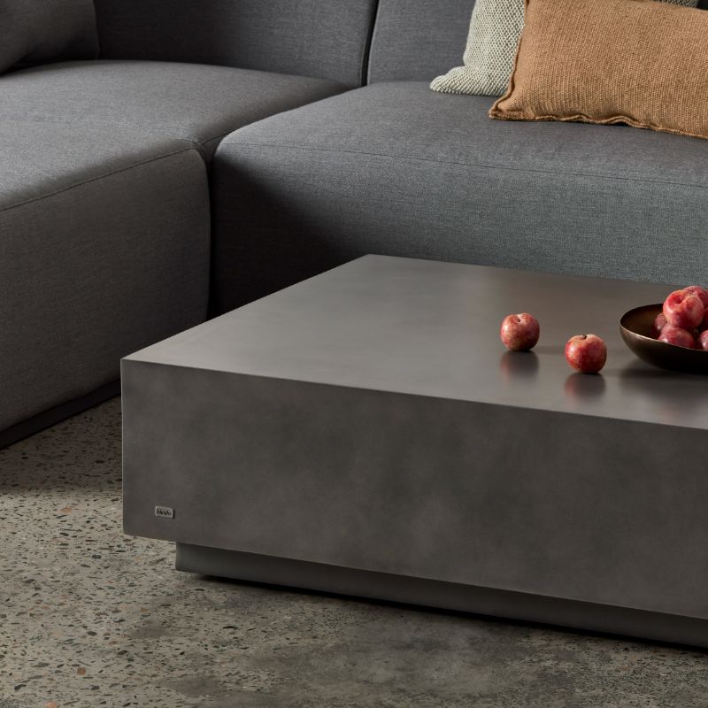 Bloc L6 Concrete Coffee Table With Cushion