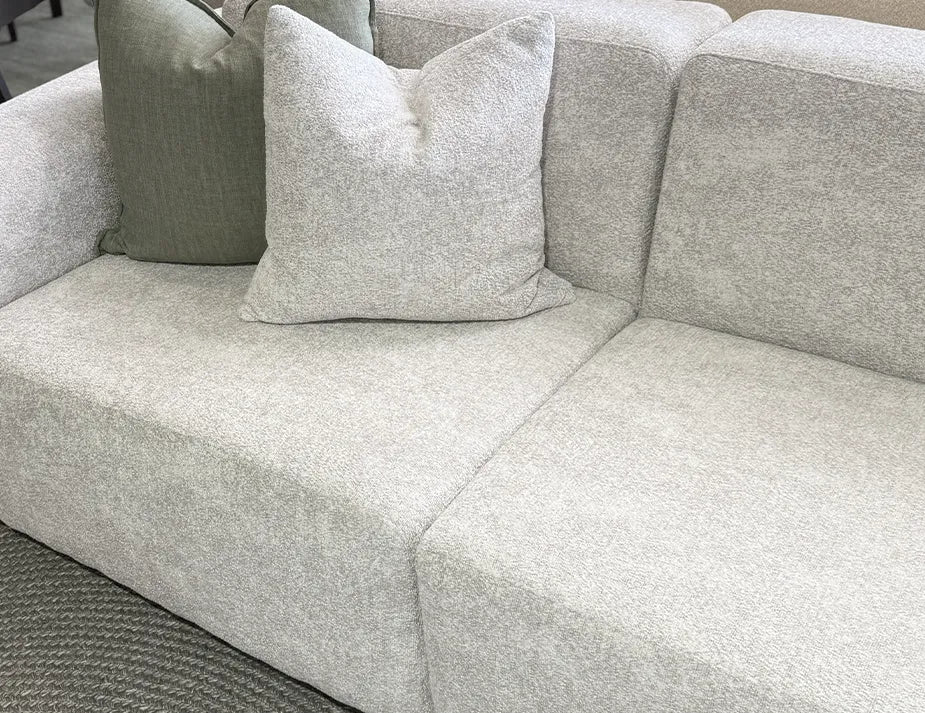 Block 3 Seater Chaise Sofa