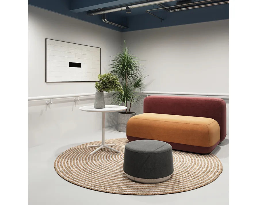 Button Medium Ottoman