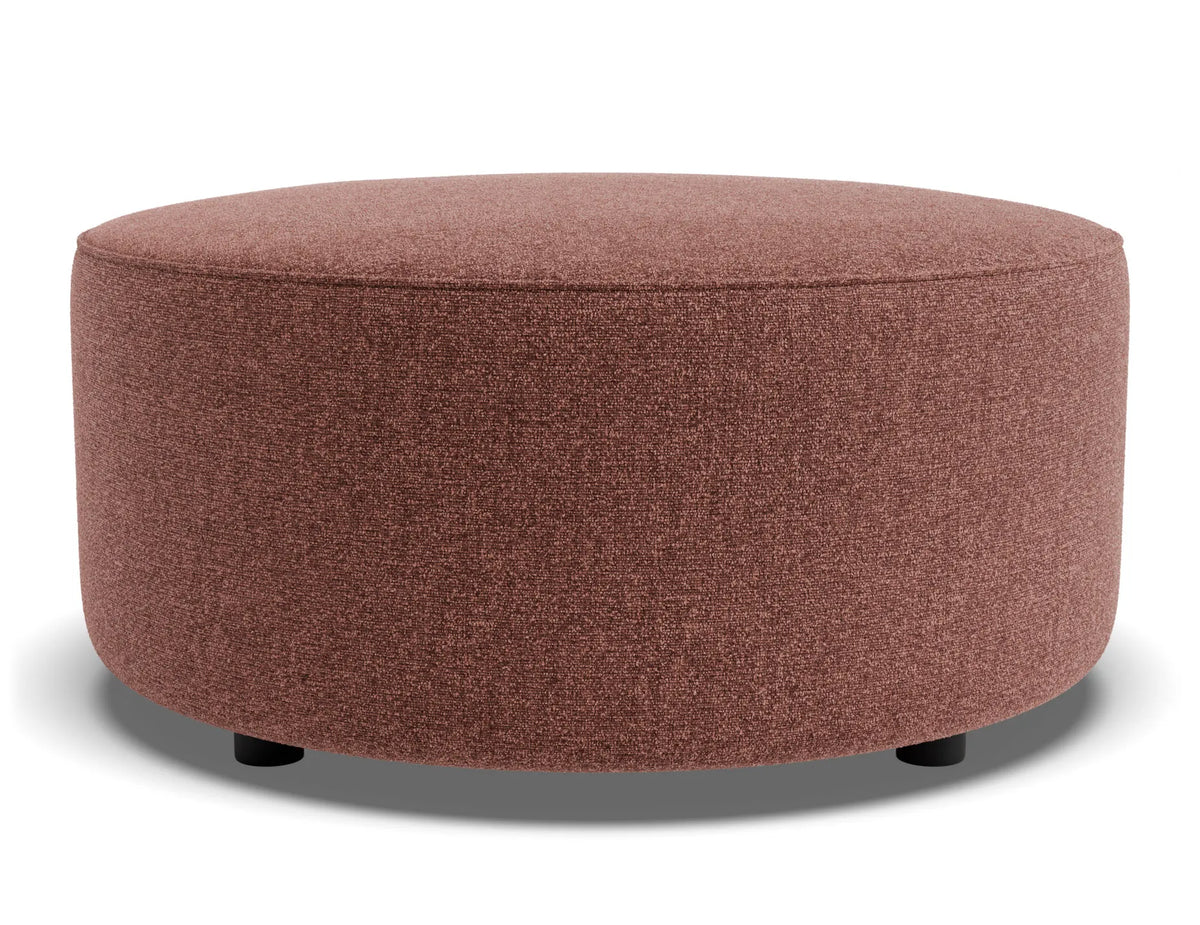 Lune 80cm Round Ottoman (High)