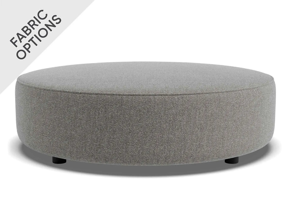 Lune 100cm Round Ottoman (High)