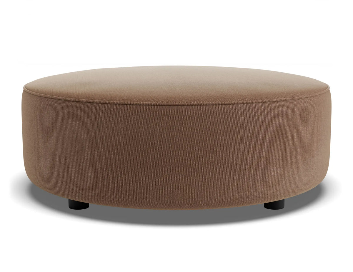 Lune 80cm Round Ottoman (High)