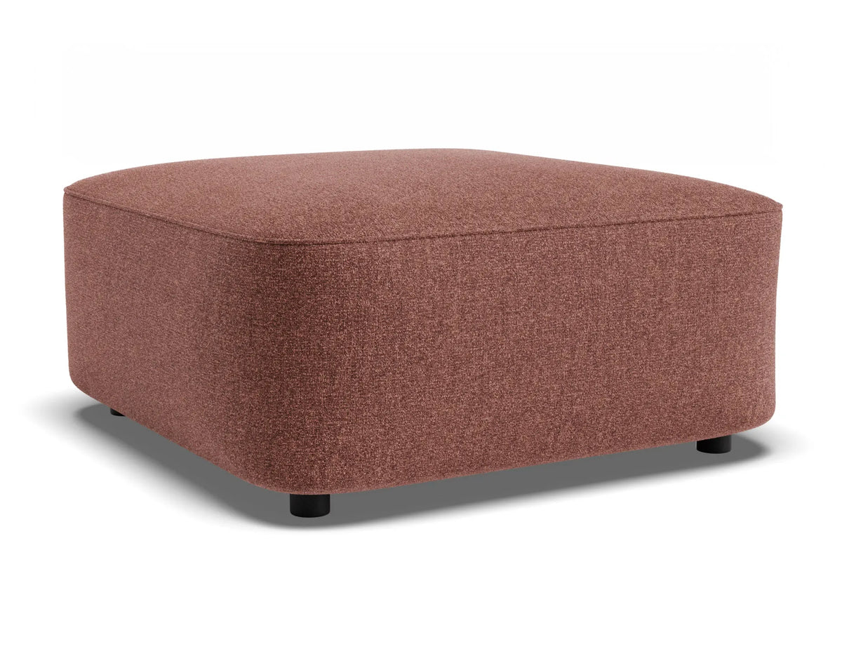 Lune 80cm Square Ottoman (High)