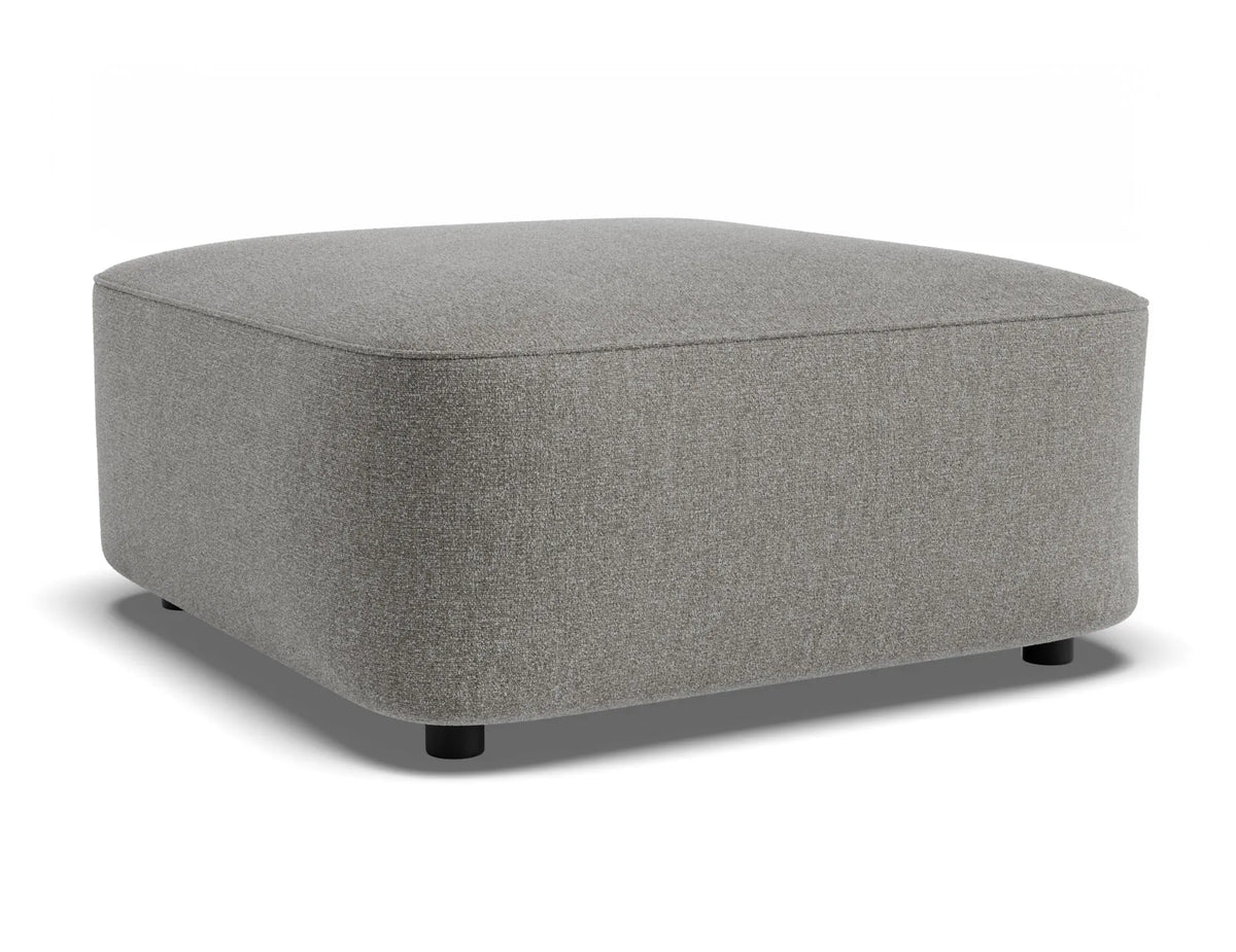 Lune 80cm Square Ottoman (Low)