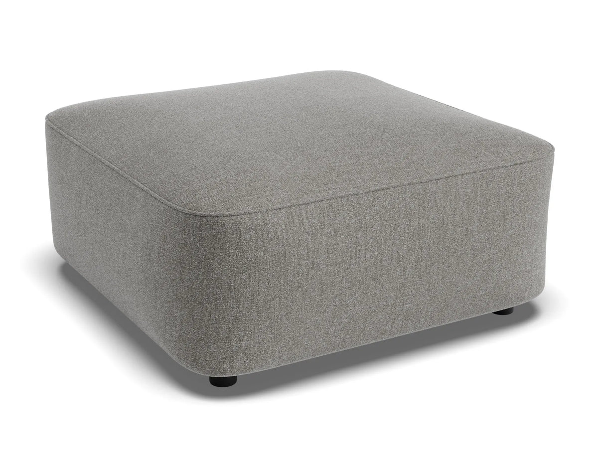 Lune 80cm Square Ottoman (High)