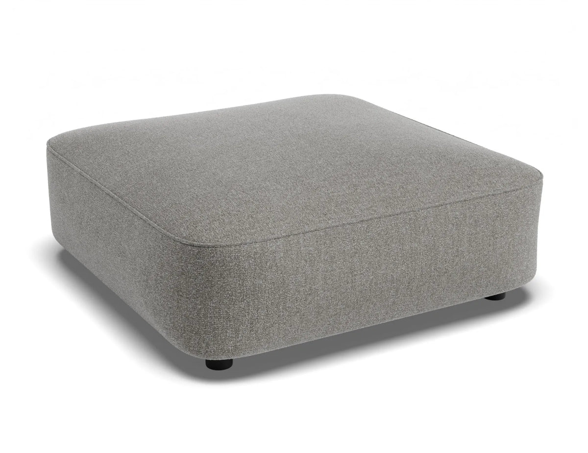 Lune 80cm Square Ottoman (Low)