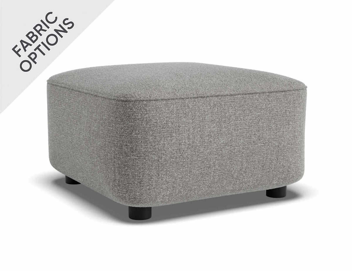 Lune 50cm Square Ottoman (Low)