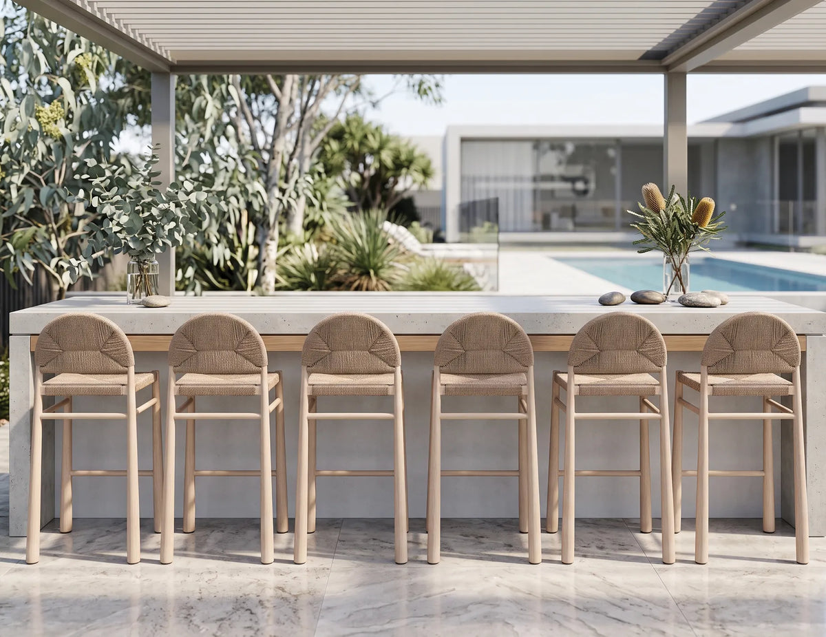 Calete Outdoor Bar Stool