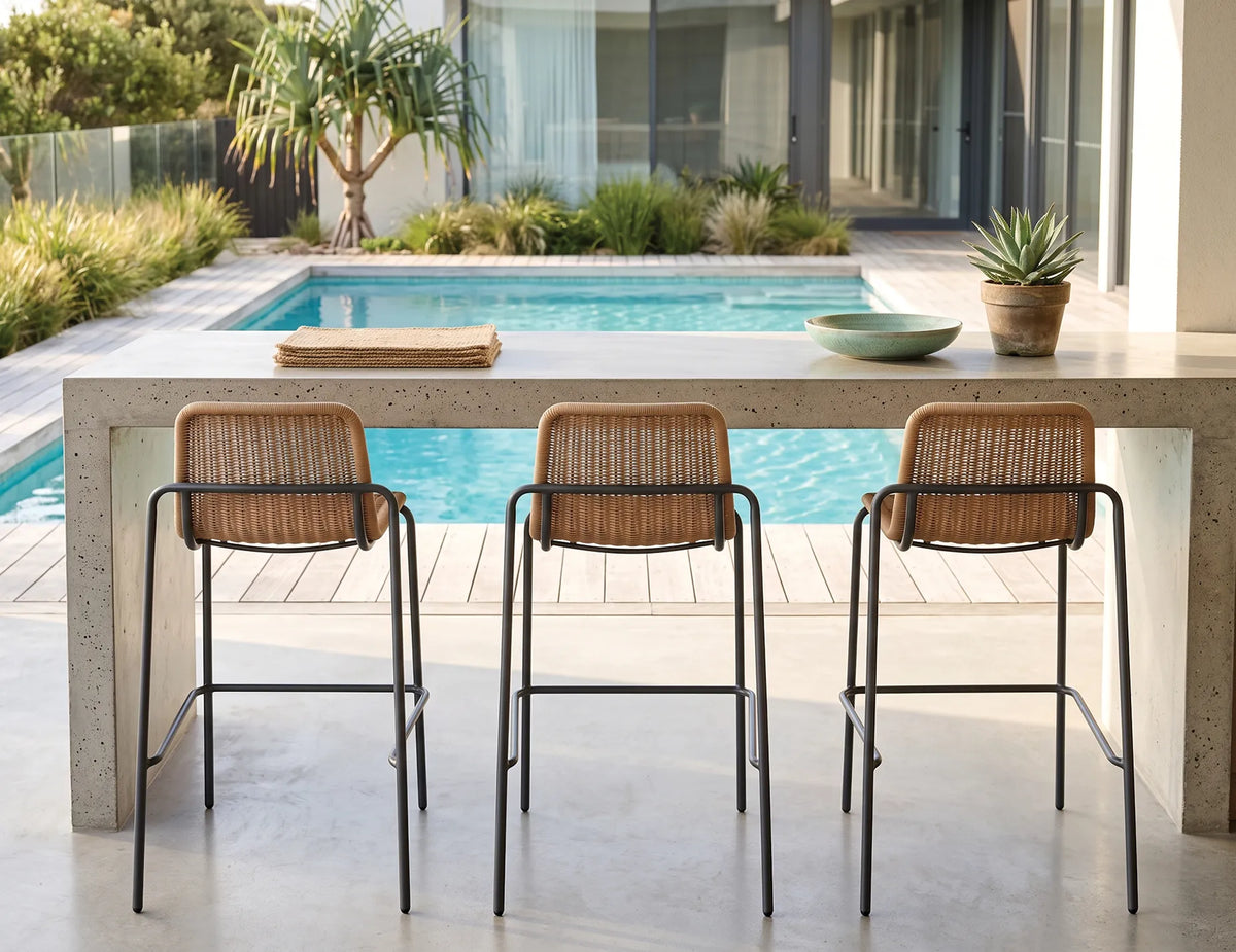 Cenote 66cm Outdoor Kitchen Stool