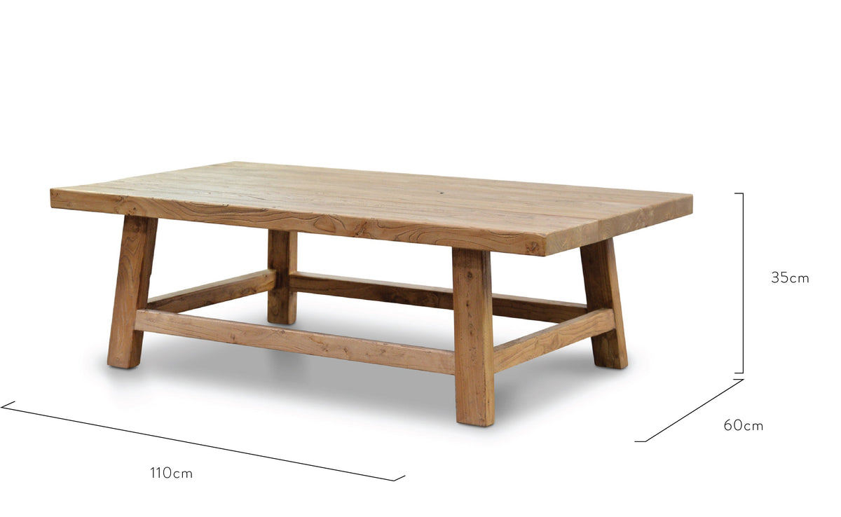 Wildshore 110cm Reclaimed Coffee Table