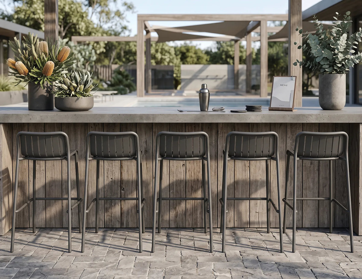 Roku Outdoor Bar Stool