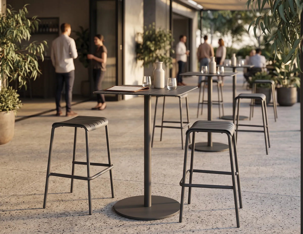 Roku 75cm Outdoor Bar Table