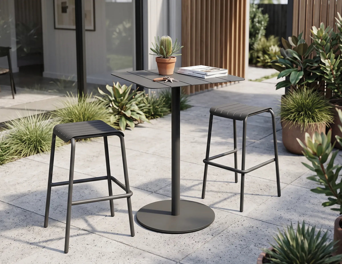 Roku 65cm Outdoor Bar Table