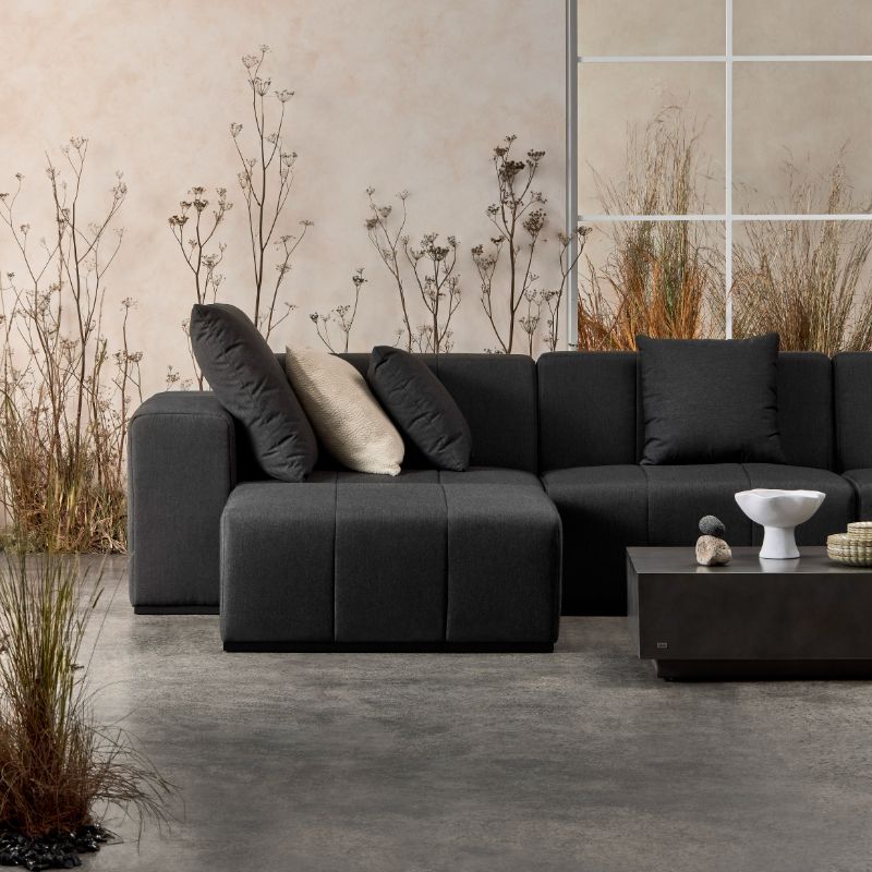 Connect Modular 6 L-Sectional Sofa With Cushion