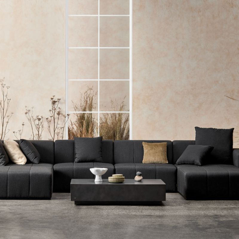Connect Modular 8 U-Sofa Sectional Full Set With Cushion