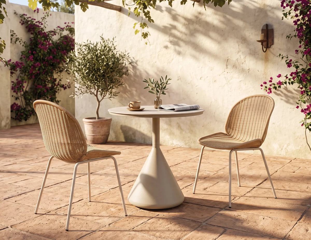 Kora 71cm Outdoor Round Cafe Table