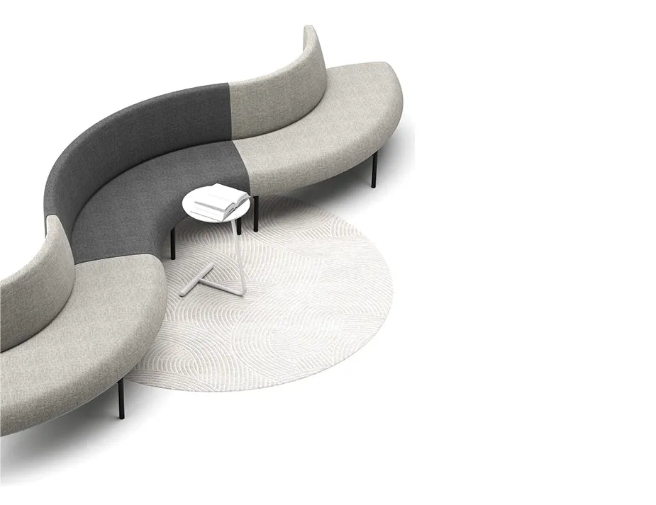 Bond 2 Seat Sofa Section with Side Table
