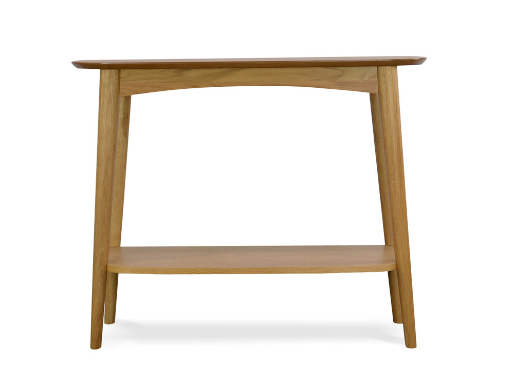 Kirkstone Narrow Console Table with Shelf