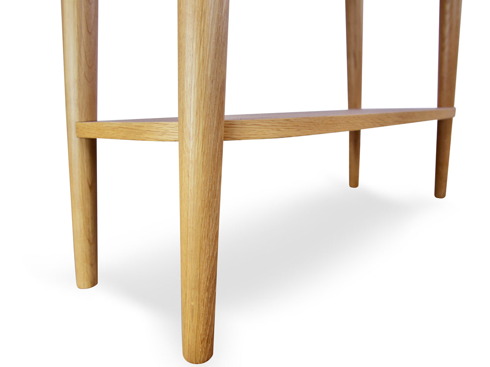 Kirkstone Narrow Console Table with Shelf