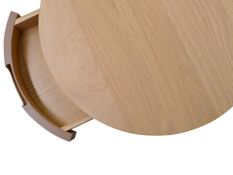 Mortimer Lamp Side Table with Drawers