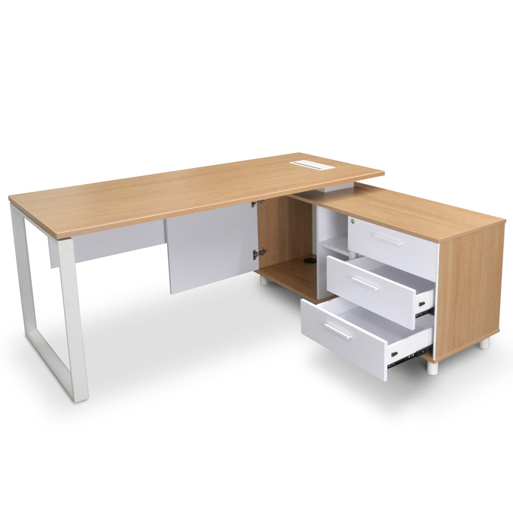 Wellland 180cm Executive Desk With Right Return