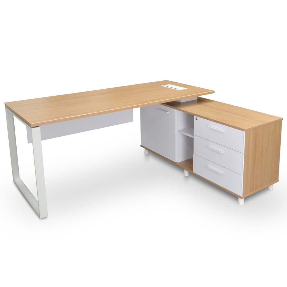 Wellland 180cm Executive Desk With Right Return