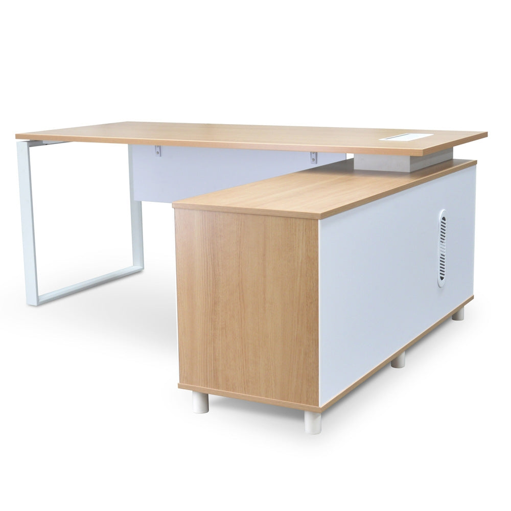 Wellland 180cm Executive Desk With Right Return