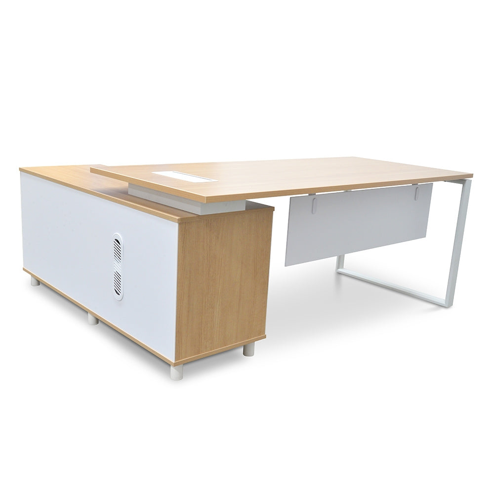 Wellland 180cm Executive Desk With Right Return