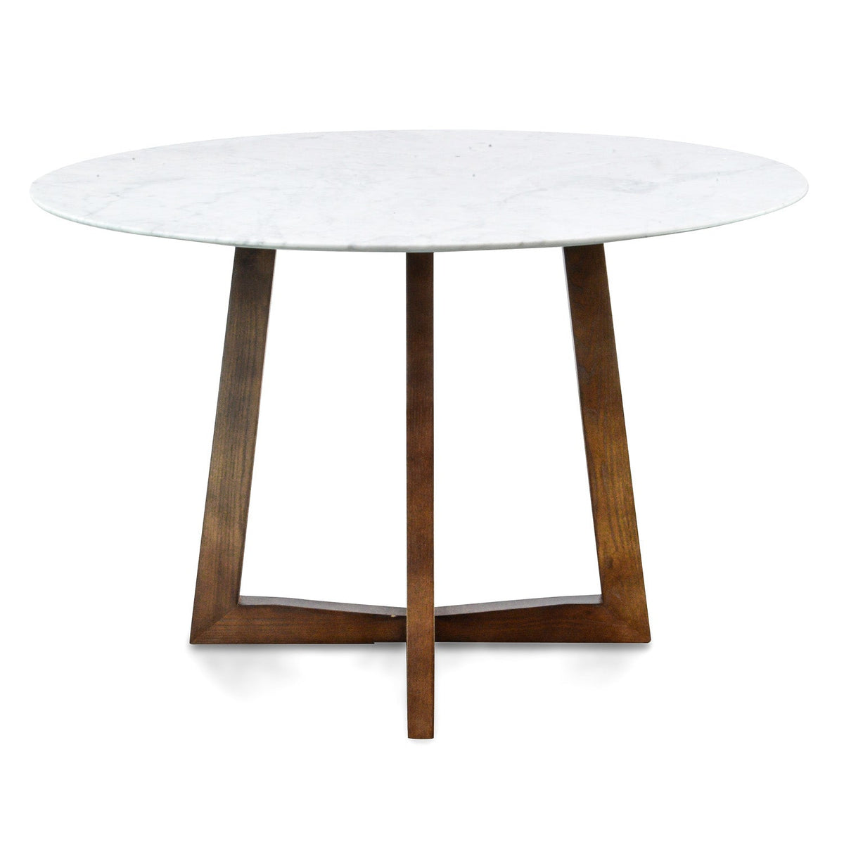 Wigridge 115cm Round Marble Dining Table