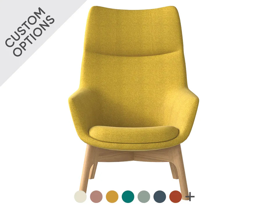 Flow High Back Lounge Chair