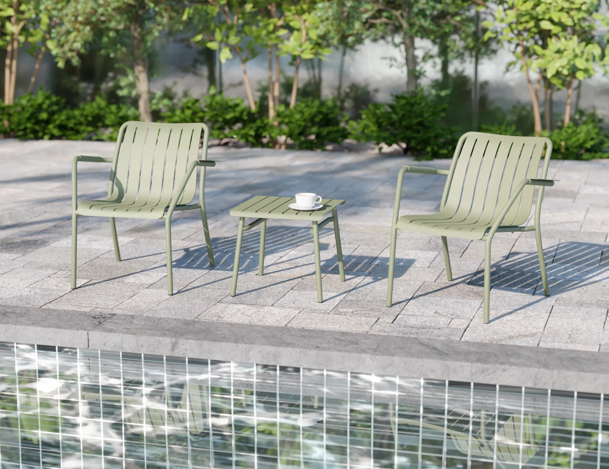 Roku Outdoor Low Stool