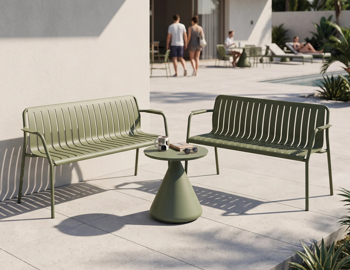 Roku 125cm Garden Bench