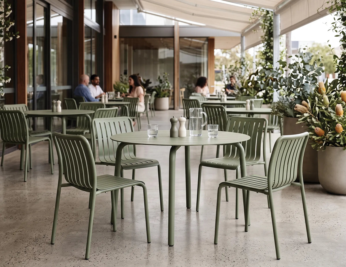 Roku 120cm Outdoor Round Dining Table