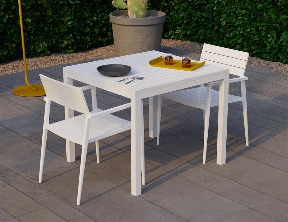Halki 90cm Outdoor Dining Table