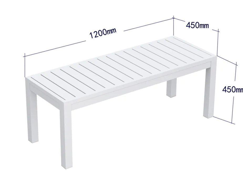 Halki 120cm Outdoor Bench Seat
