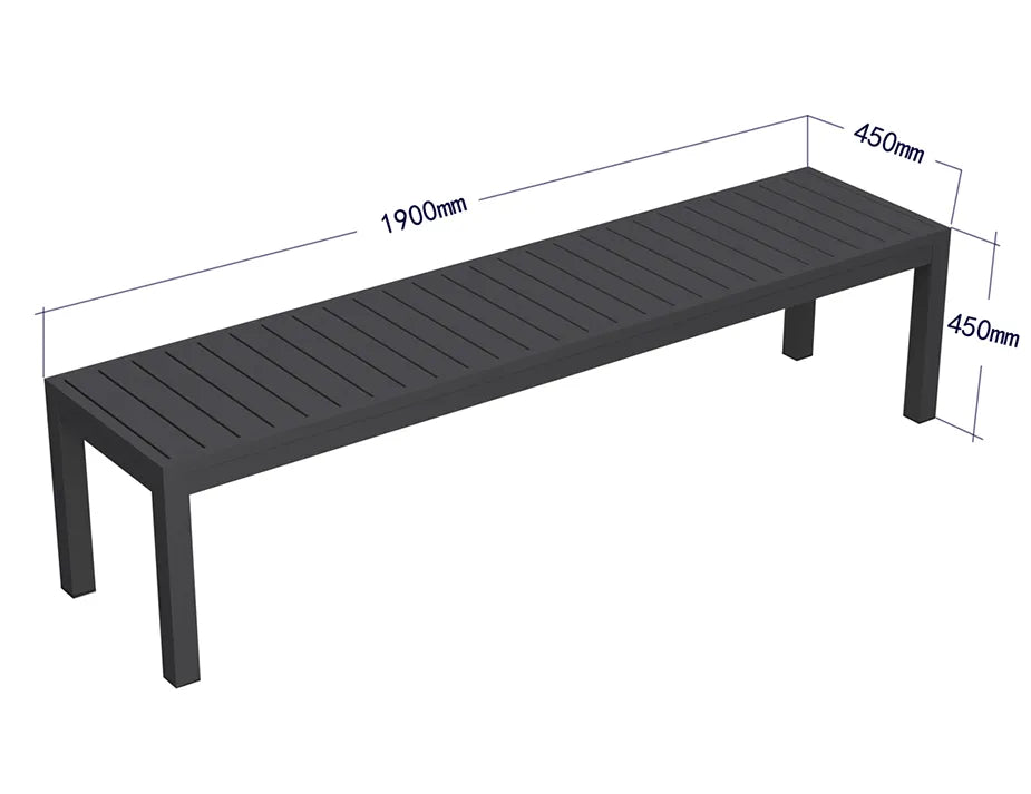 Halki 190cm Outdoor Bench Seat