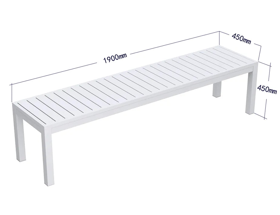 Halki 190cm Outdoor Bench Seat