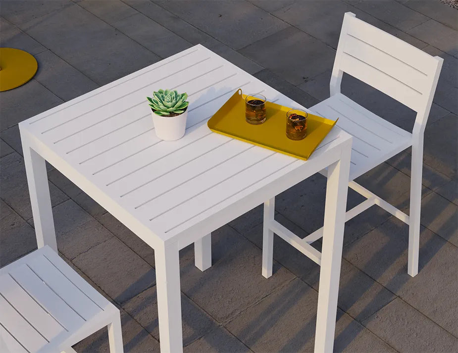 Halki 77cm Outdoor Bar Table