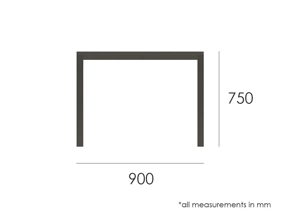 Halki 90cm Outdoor Dining Table