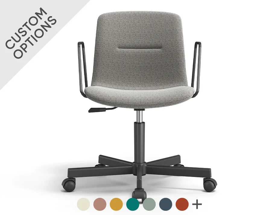Sora Dining Armchair with Castors