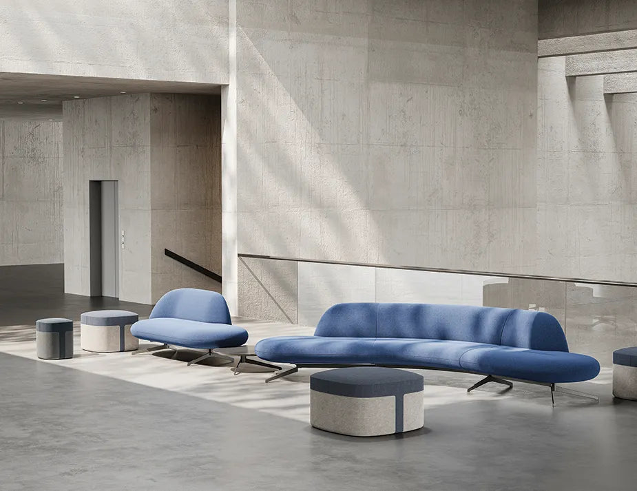Juliette Outward Curve Sofa Section