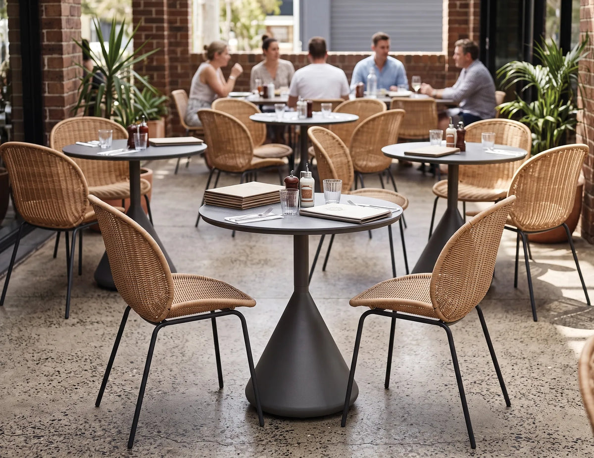 Kora 71cm Outdoor Round Cafe Table